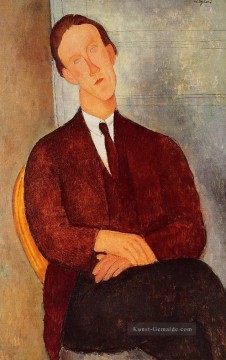  1918 - Porträt von Morgan russell 1918 Amedeo Modigliani